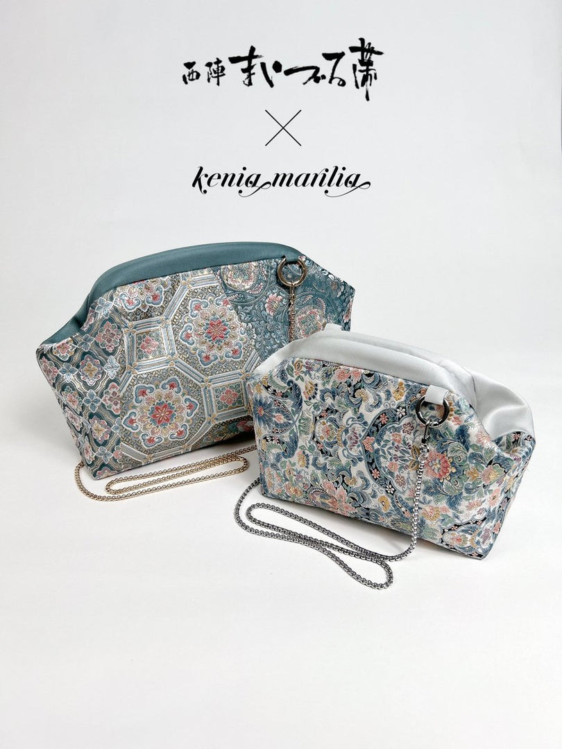keniamarilia新商品　ガマぐちバッグ詳細　　