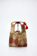 画像をギャラリービューアに読み込む, 立涌花模様萬葉染【ケニショ・小】
