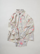 画像をギャラリービューアに読み込む, 孔雀羽絵花模様【ブラウス】
