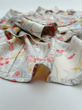 画像をギャラリービューアに読み込む, 鮫小紋地紋花模様
