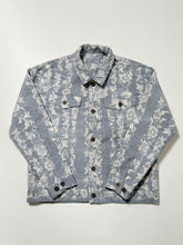 画像をギャラリービューアに読み込む, 縞唐花模様紬【ケニジャン】
