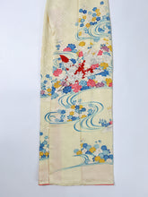 画像をギャラリービューアに読み込む, 【予約品】古典地紋に鶴花尽くし模様（ビンテージ
