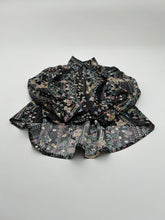 画像をギャラリービューアに読み込む, 金彩縁桔梗古典柄模様
