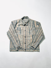 画像をギャラリービューアに読み込む, 縞の唐更紗織模様紬【ケニジャン】
