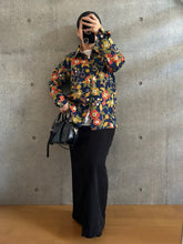 画像をギャラリービューアに読み込む, 変わり華に桔梗唐草絵模様【S】
