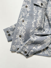 画像をギャラリービューアに読み込む, 縞唐花模様紬【ケニジャン】
