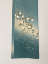 画像をギャラリービューアに読み込む, 枝花流水文模様に暈し染め金彩縁【フォーマルシュッケニ】
