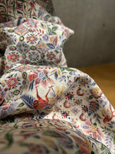 画像をギャラリービューアに読み込む, 斑点地紋に花鳥模様(ビンテージ)【S】
