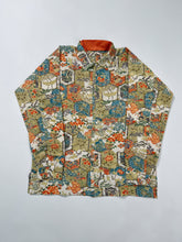 画像をギャラリービューアに読み込む, 亀甲に壺花松絵暈し模様・手染め【L】
