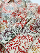 画像をギャラリービューアに読み込む, 暈し四季草花型染模様
