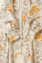 画像をギャラリービューアに読み込む, 花に楓模様【四つ釦】
