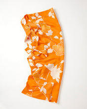 画像をギャラリービューアに読み込む, 大花飛び絵地紋起こし模様【シュッケニ・91㎝丈】
