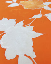 画像をギャラリービューアに読み込む, 大花飛び絵地紋起こし模様【シュッケニ・91㎝丈】
