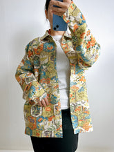 画像をギャラリービューアに読み込む, 亀甲に壺花松絵暈し模様・手染め【L】
