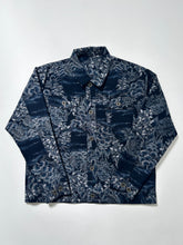 画像をギャラリービューアに読み込む, 風景暈し葉模様紬【ケニジャン】
