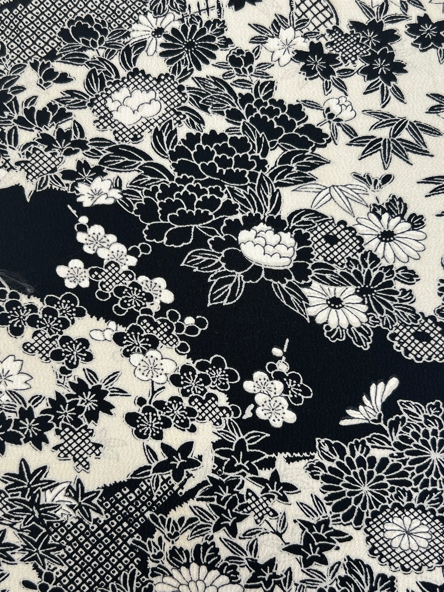 四季の草花に風景模様【ティアード】