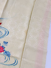 画像をギャラリービューアに読み込む, 【予約品】古典地紋に鶴花尽くし模様（ビンテージ
