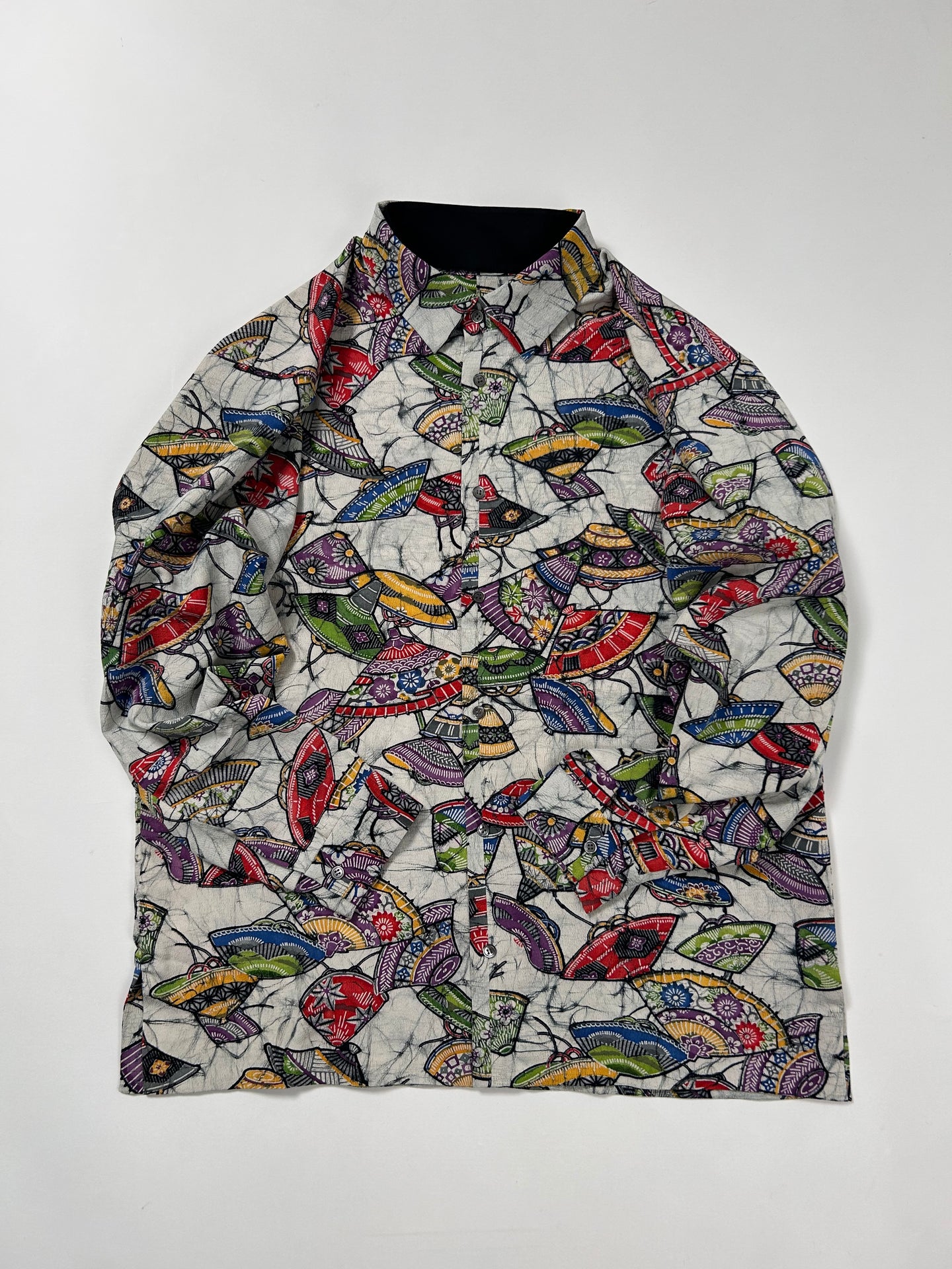 笠尽くし模様【L】