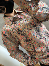 画像をギャラリービューアに読み込む, 牡丹桔梗菊草花模様【S】
