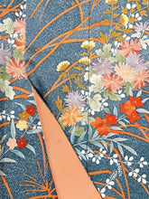 画像をギャラリービューアに読み込む, 【予約品】のり散らし地に花葉尽くし模様
