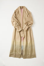 画像をギャラリービューアに読み込む, 暈し絣織り・桃×草色色無地【六つ釦】【限定】
