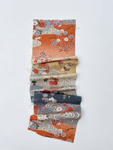 画像をギャラリービューアに読み込む, 暈し流水花絵模様【六つ釦】
