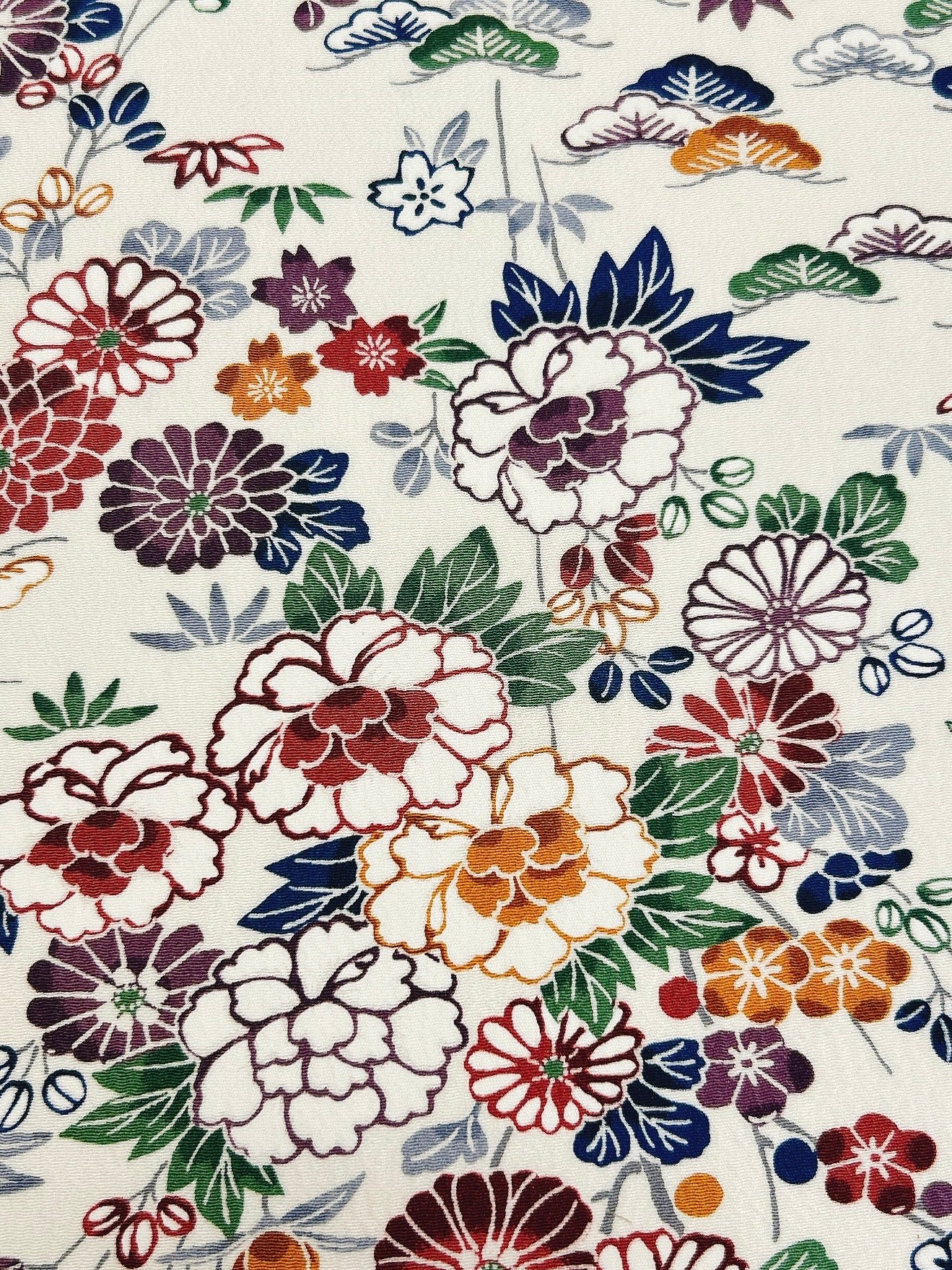 型染古典模様【ブラウス】