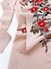 画像をギャラリービューアに読み込む, 椿模様・牡丹【フォーマルシュッケニ】
