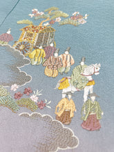 画像をギャラリービューアに読み込む, 人物刺繍暈し模様【フォーマルシュッケニ】
