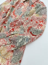 画像をギャラリービューアに読み込む, 暈し四季草花型染模様
