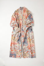 画像をギャラリービューアに読み込む, 暈し流水花絵模様【六つ釦】
