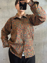 画像をギャラリービューアに読み込む, 手染め絵皿更紗模様【S】
