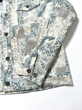 画像をギャラリービューアに読み込む, 色紙絵白紬【ケニジャン】
