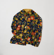 画像をギャラリービューアに読み込む, 変わり華に桔梗唐草絵模様【S】
