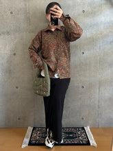 画像をギャラリービューアに読み込む, 手染め絵皿更紗模様【S】
