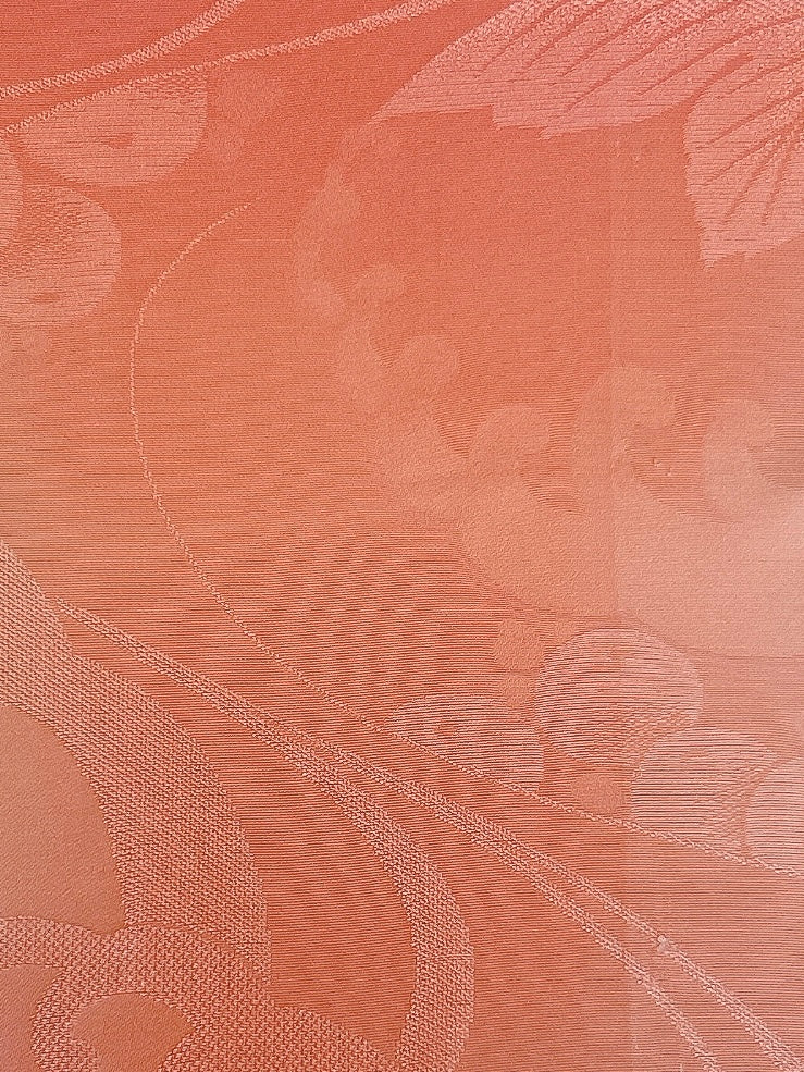 波実に抽象絵地紋起こし【サイドギャザーワンピース】
