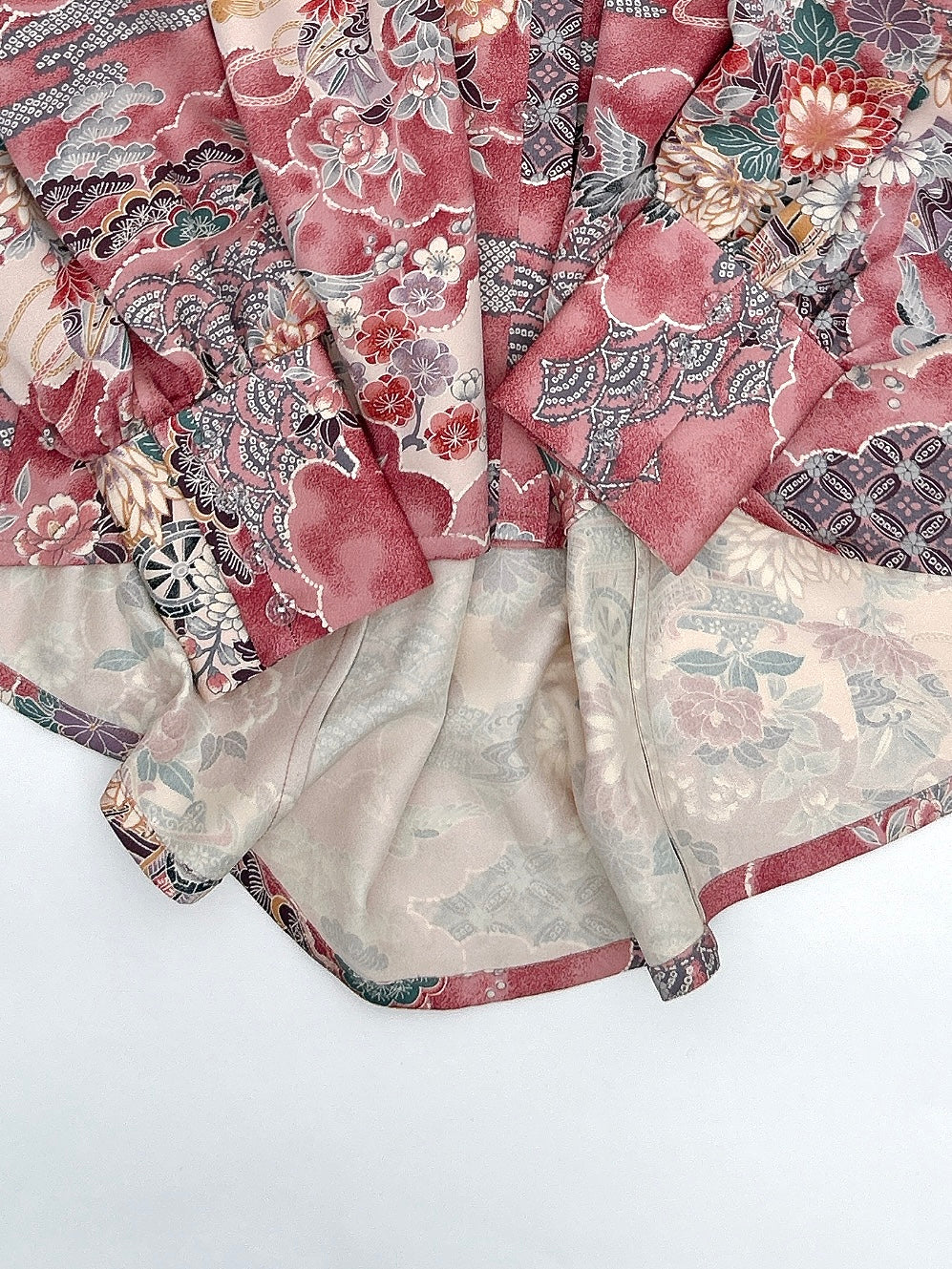 御所車大花模様