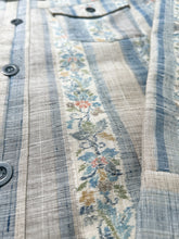 画像をギャラリービューアに読み込む, 縞の唐更紗織模様紬【ケニジャン】
