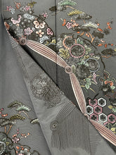 画像をギャラリービューアに読み込む, 【予約品】スワトウ刺繍日本刺繍雪輪模様松絵
