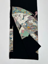 画像をギャラリービューアに読み込む, 【予約品】駒刺繍・飛鶴花模様【フォーマルシュッケニ】
