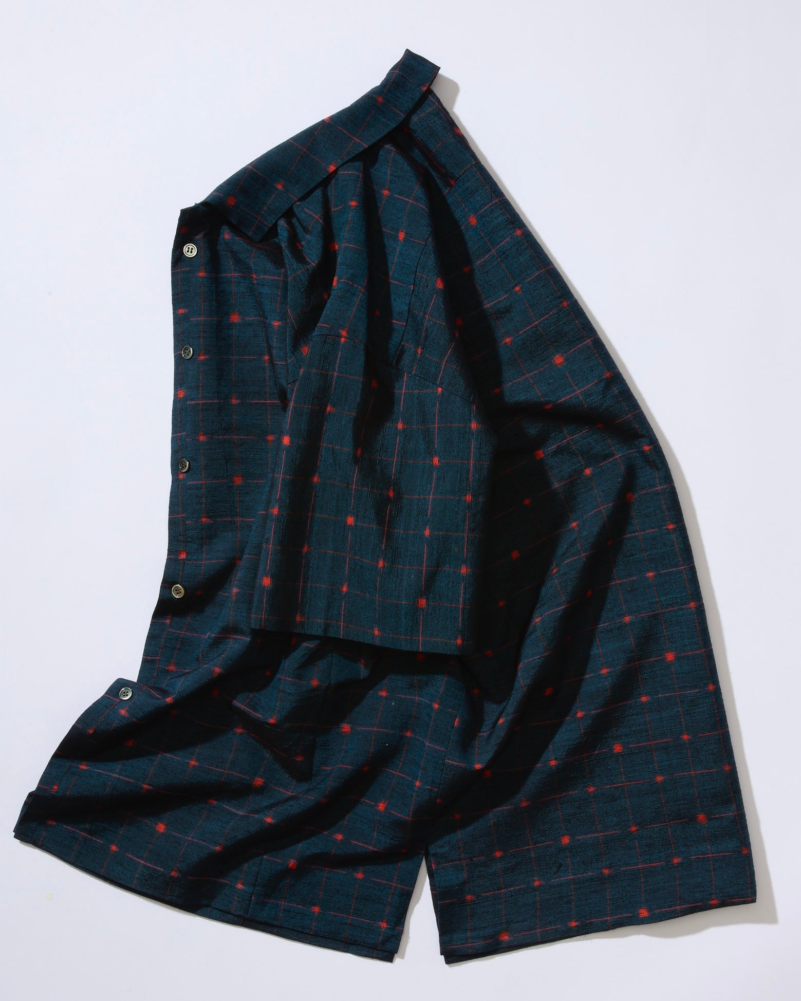 keniamarilia ケニアマリリア 花更紗模様 ケニシャツ 半袖シャツ 柄