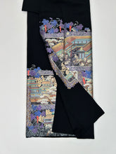 画像をギャラリービューアに読み込む, 【予約品】紫箔の風景花模様金彩【フォーマルシュッケニ】
