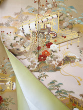 画像をギャラリービューアに読み込む, 金彩几帳模様・松竹梅【フォーマルシュッケニ】
