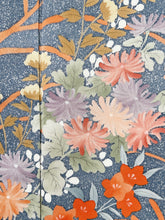 画像をギャラリービューアに読み込む, 【予約品】のり散らし地に花葉尽くし模様
