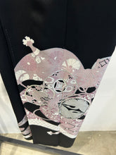 画像をギャラリービューアに読み込む, 銀彩鼓絵模様【黒留袖】
