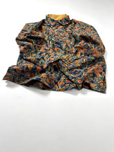 画像をギャラリービューアに読み込む, 手染め暈し水彩風更紗模様【M】
