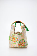 画像をギャラリービューアに読み込む, 唐織・地紙絵に天上井模様織【ケニショ・小】
