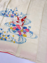 画像をギャラリービューアに読み込む, 【予約品】古典地紋に鶴花尽くし模様（ビンテージ
