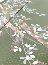 画像をギャラリービューアに読み込む, 駒刺繍・扇面吉祥花模様【フォーマルシュッケニ】
