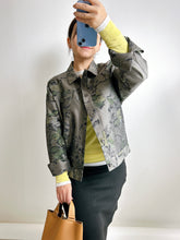 画像をギャラリービューアに読み込む, 葉絵模様紬【ケニジャン】
